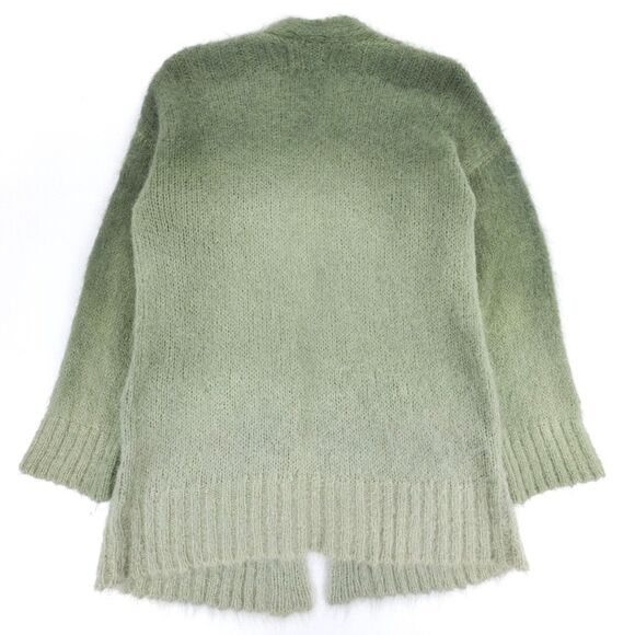 NEW Anthropologie Alpaca Merino Wool Jenee Dip-Dye Ombre Cardigan Boho Lagenlook - Picture 5 of 8